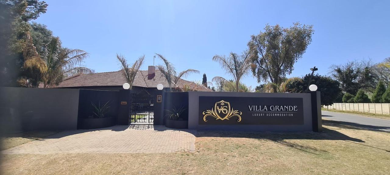 Villa Grande Luxury Accommodation Welkom Exterior photo